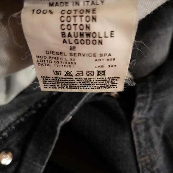 Men's designer Diesel jeans - Picture 6 of 8